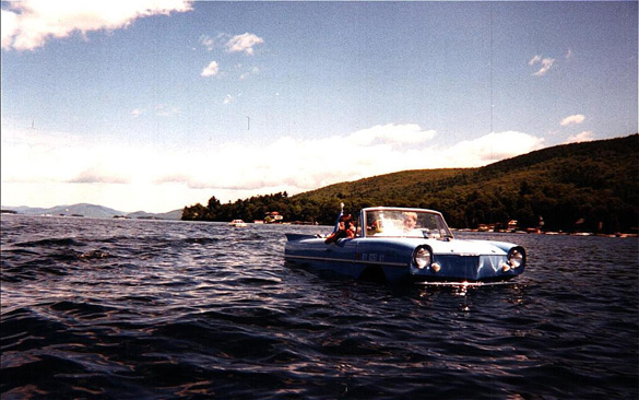Another shot of Marc's Amphicar