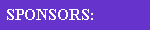 Text Box: SPONSORS: