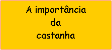 Caixa de texto: A import�nciadacastanha