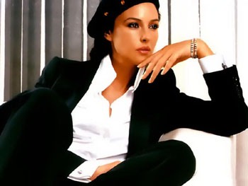 The beautiful Monica Bellucci