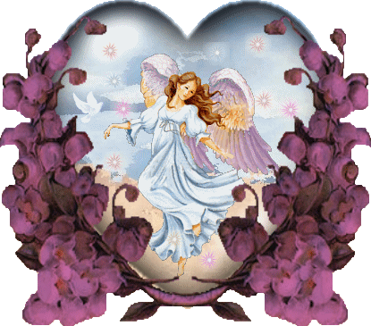 Violet flame angel
