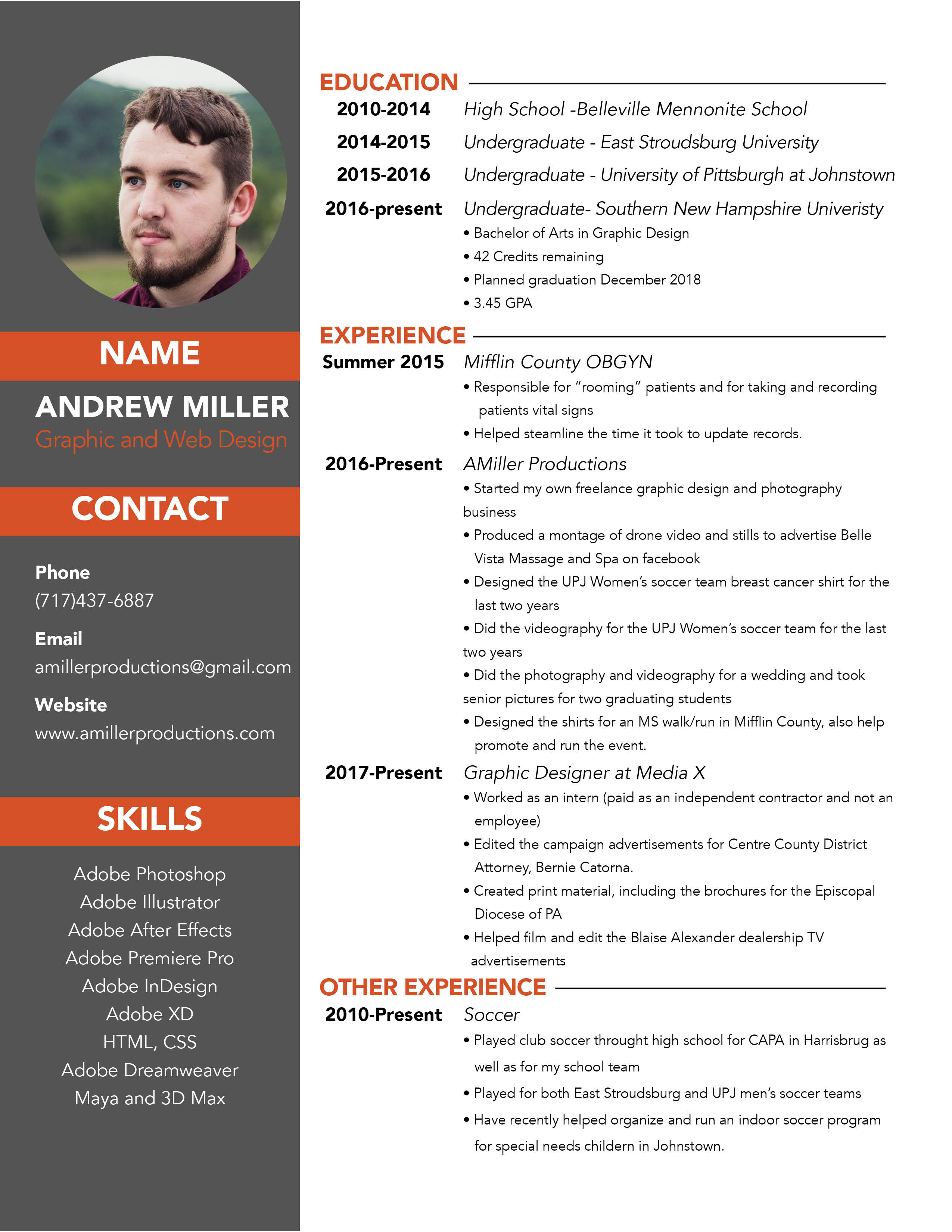 digital resume