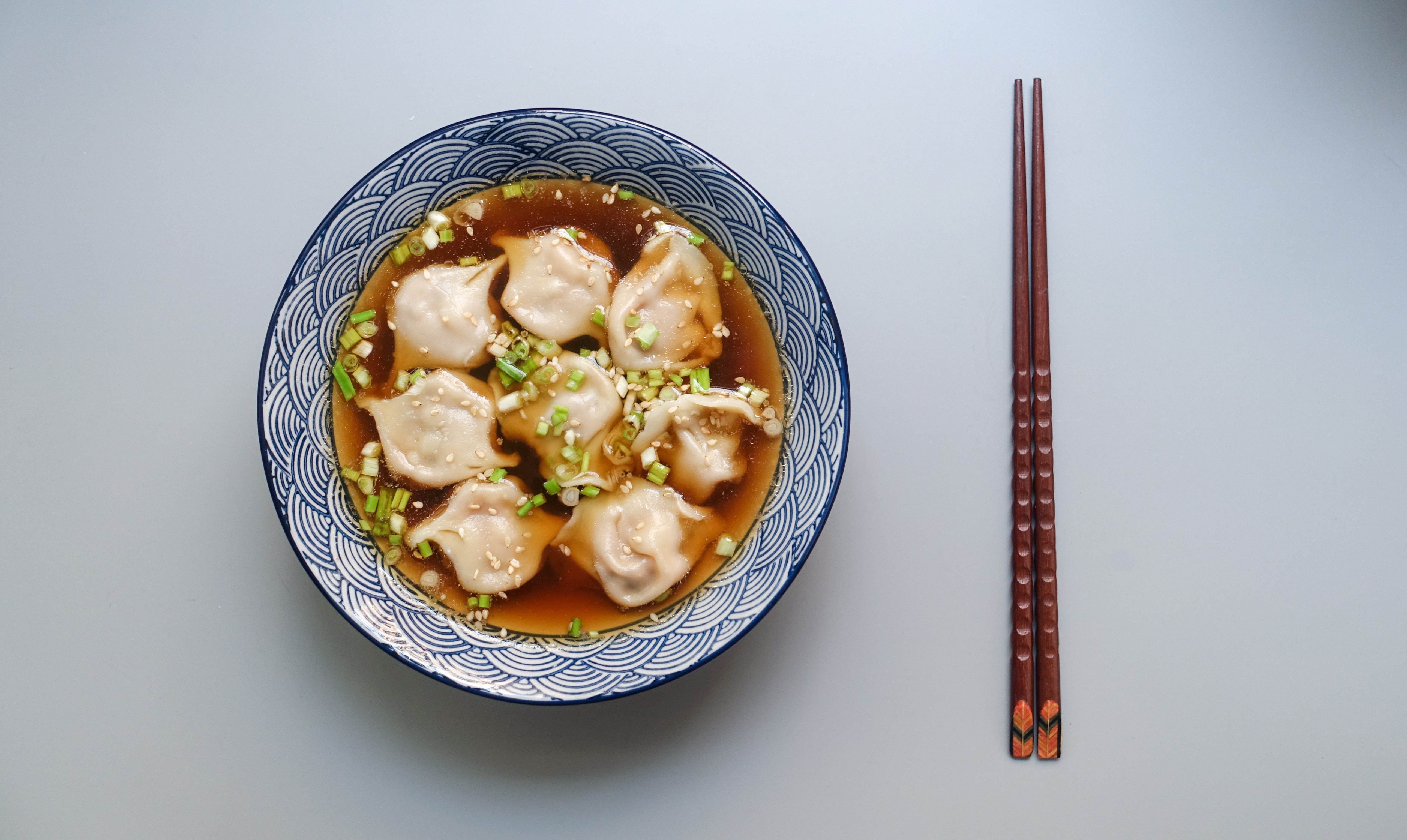 bowl with chopsticks