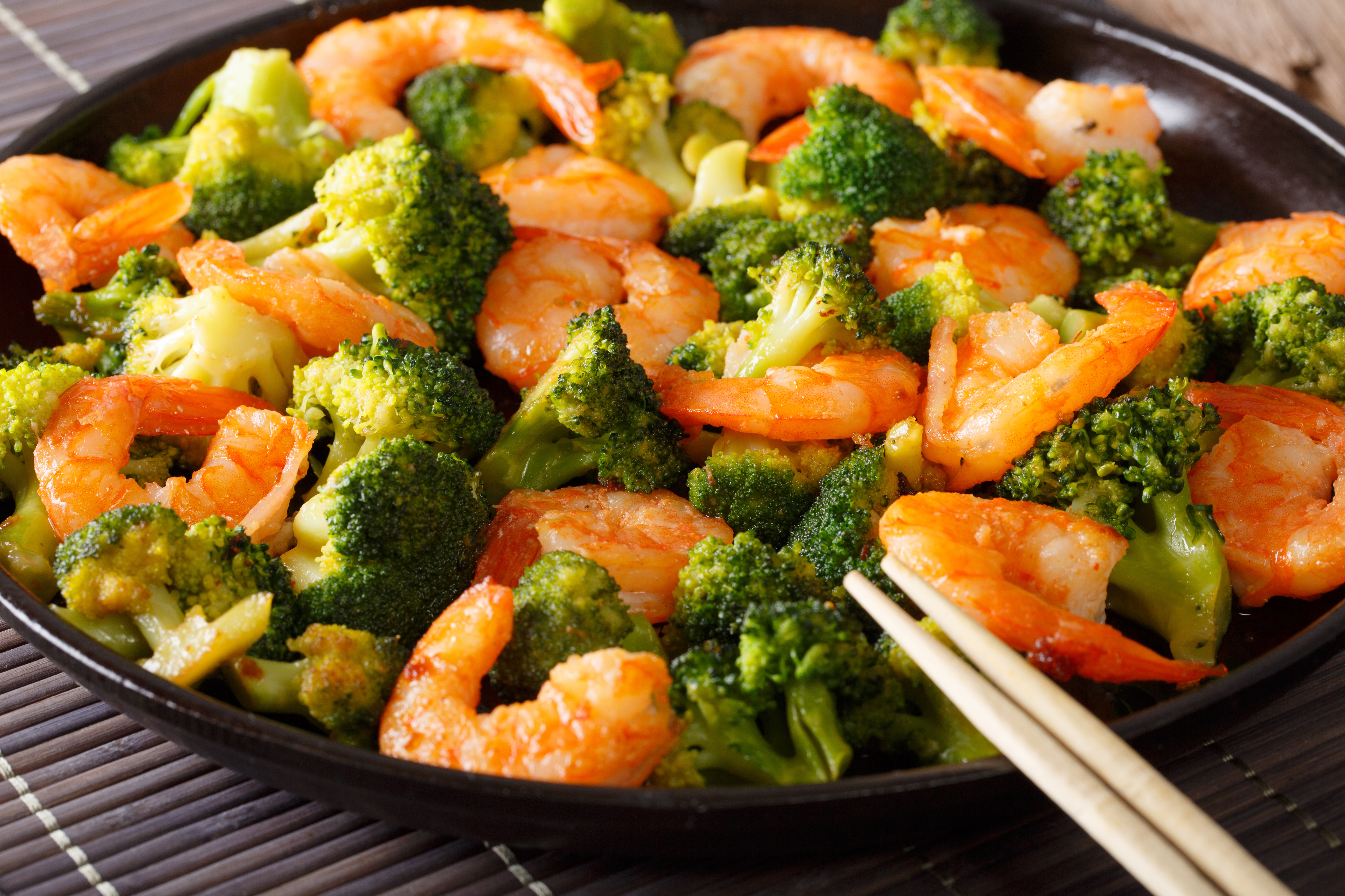 Shrimp with Broccoli