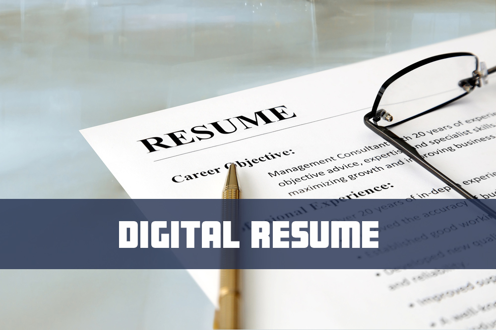digital resume