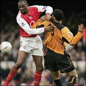 vieira ready to battle anything
