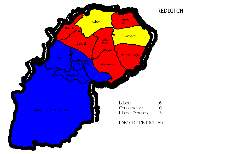 Redditch Borough Council Election 2003