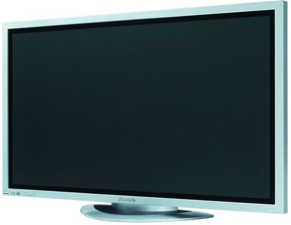 Panasonic TH50PHW6B, side view on stand