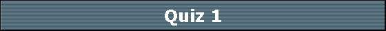 Quiz 1