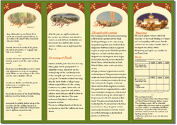 Brochure for HRH group of Hotels, Udaipur