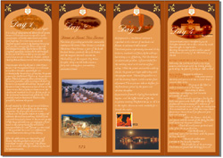 Brochure for HRH group of Hotels, Udaipur