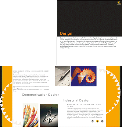 Prospectus for Symbiosys Institute of Design (SID), Pune, India