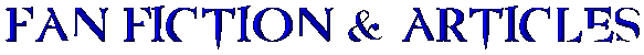 Fanfic and Articles title