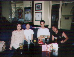 in a pub