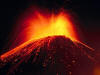 volc�n explotando