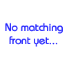 No matching front