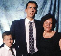 Minha m�e e meus dois irm�os