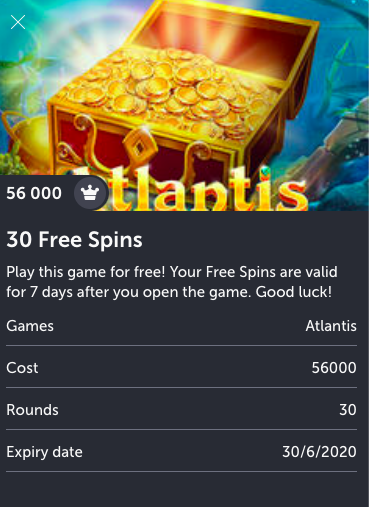 10CRIC Free Spins