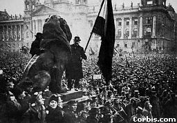 Workers celebrated when the Soviet government took power in Hungary in 1919