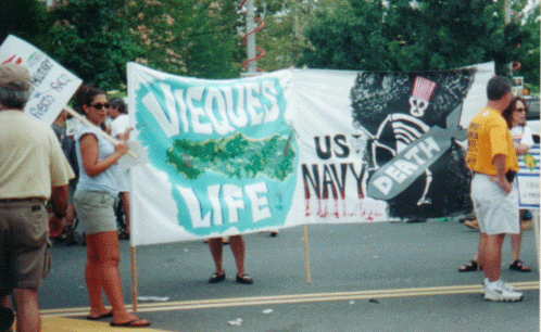 Vieques, si! Marina, no! No more bombs