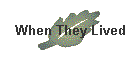 When They Lived