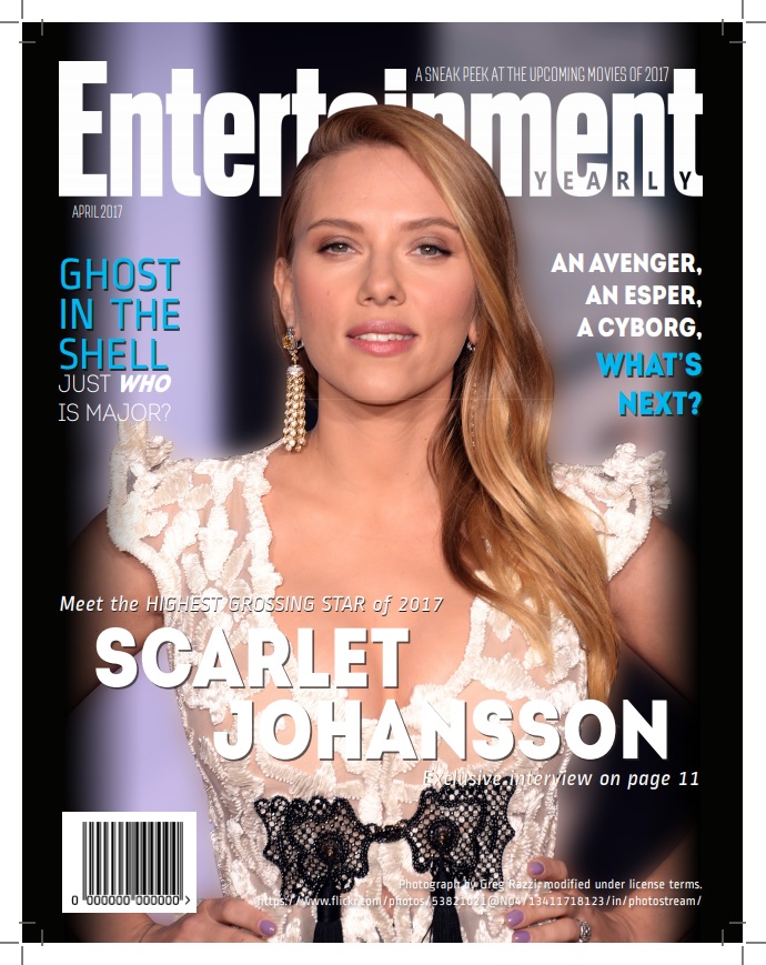 Entertainment Yearly Parody Magazine Cover