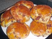 Anklicken zum Vergr��ern von Schoko - Quark - Br�tchen