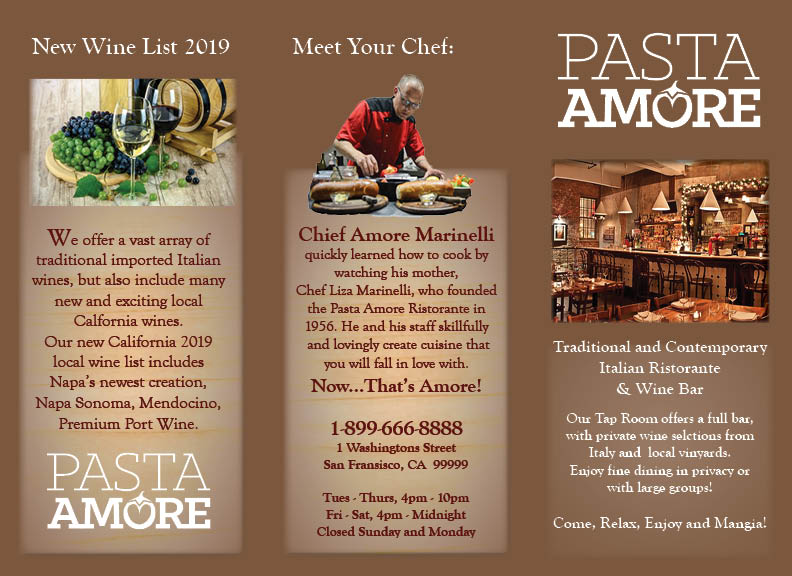 Chef information