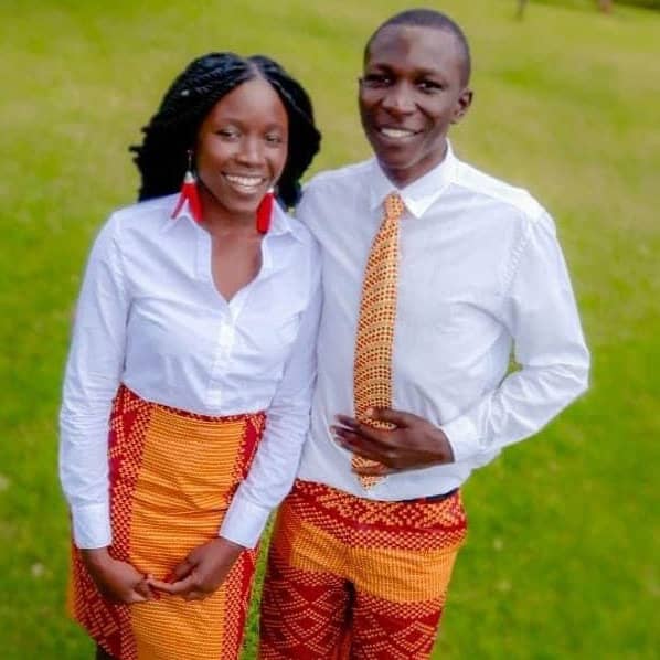 mom and daughetr in african attire.