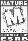 ESRB M 17+ rating