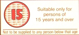 BBFC 15+ rating