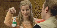 [Adrienne showing the snowman to Don in chapter one]