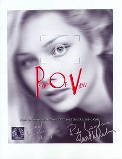 Autographed PoV photo poster from David Wheeler and Rob Landeros