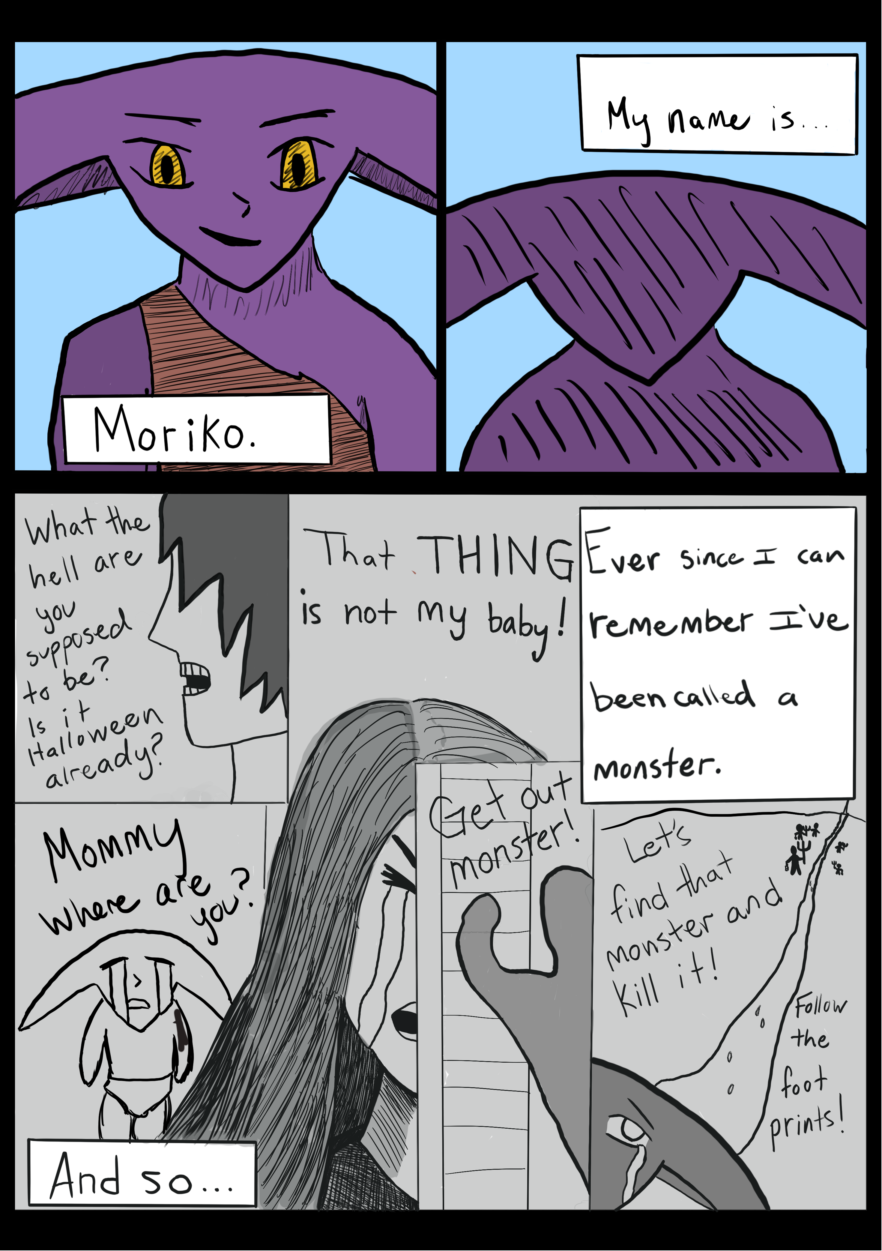 Story of Moriko Page 1
