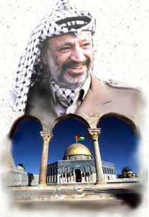 Ana bin Laden? Eh? Osamma Bin-Laden is calling to Yasser Arafat:
Listen, Yassi, there is something that I don't understand. We are both terrorists, we both killed thousands of innocent people, but all the world is hunting only me, and at the same time you are the honorable Nobel-Prize for Peace Winner! What is your secret?
Oh, it is very simple, Osamma, it's very simple. I kill only Jews!