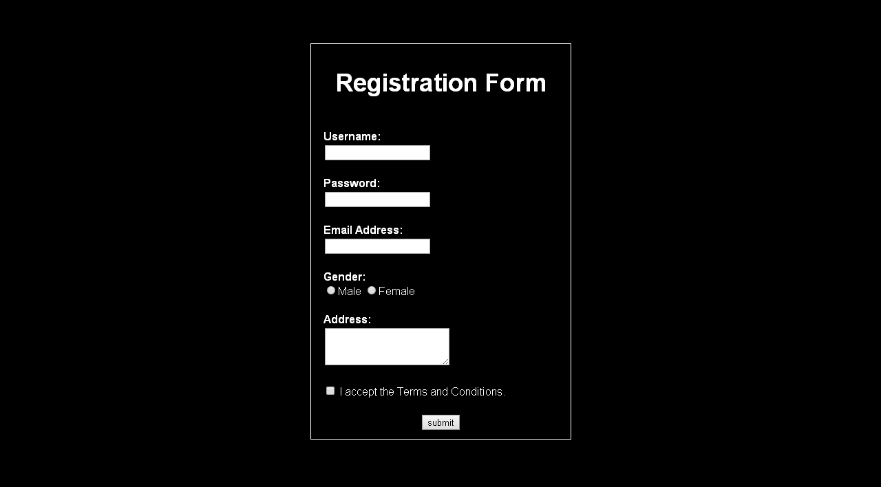 form