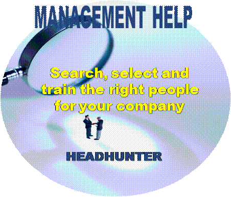 We help you to find the right people for your company
