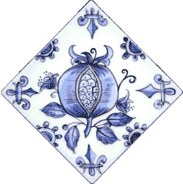 pomegrenate tile