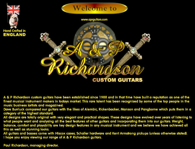 A & P Richardson (Home Page)