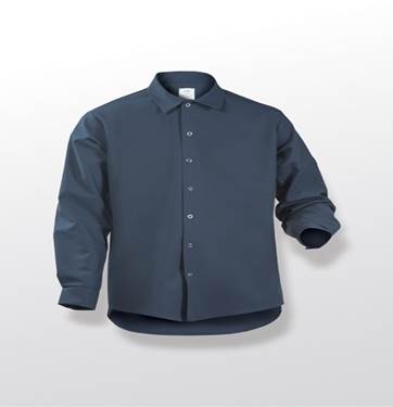 336089P - Unisex Long Sleeve Shirt with Grippers