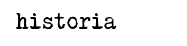 historia