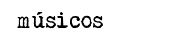 musicos
