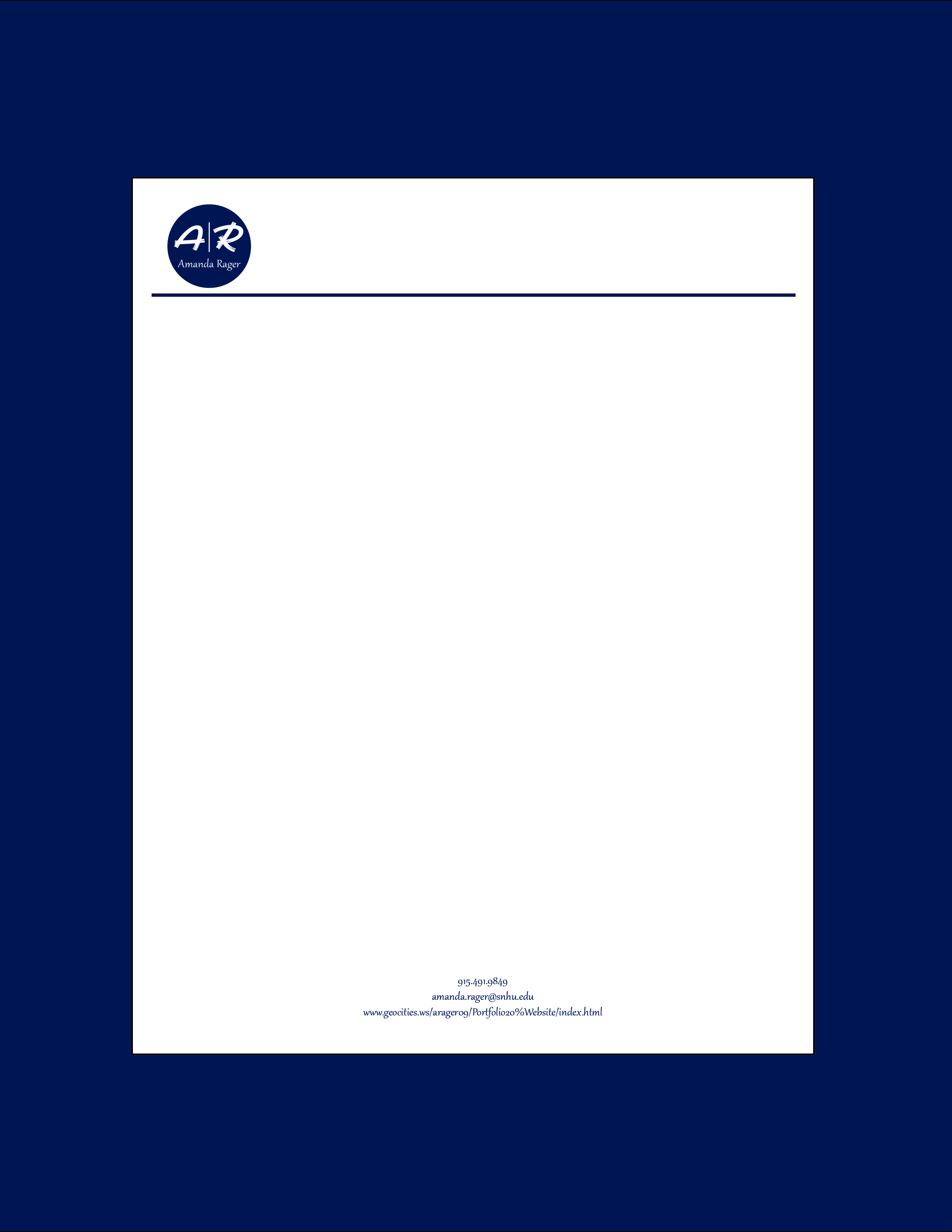 Branding Suite Letterhead