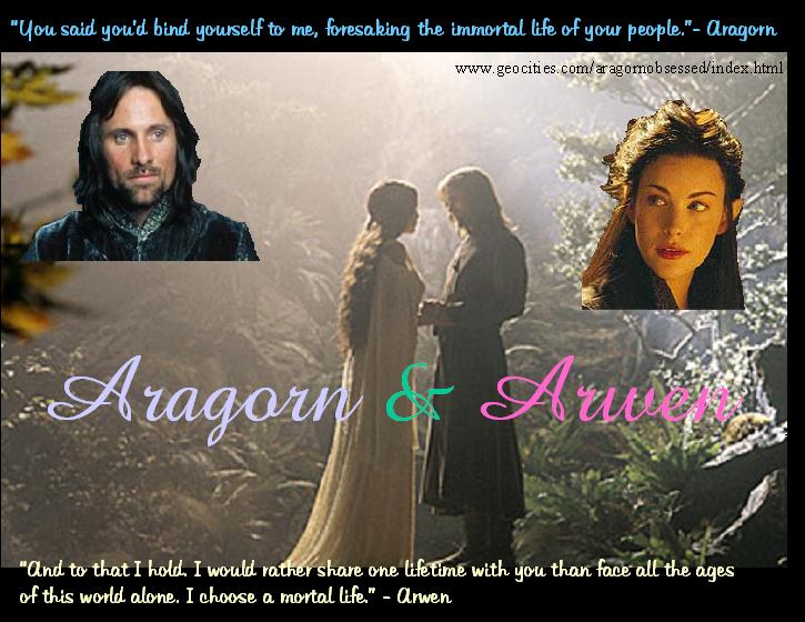 Aragorn and Arwen