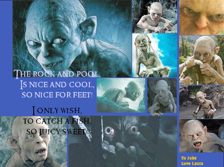 gollum vs. smeagol