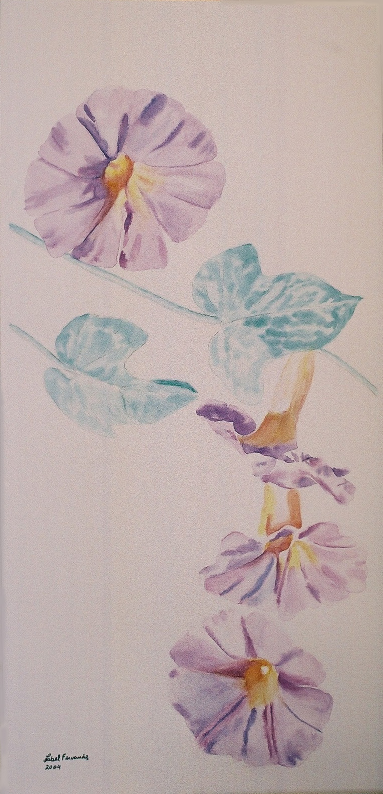 Flores III - Aguarela