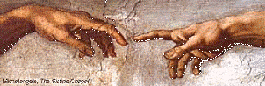 Painting of Creation in Sistine Chapel
