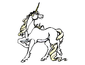 Standing Unicorn