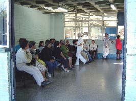 Sala de espera de la cl�nica dental, edif. M1