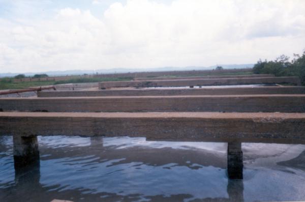 Equalization and Aeration tanks at BATA Tannery